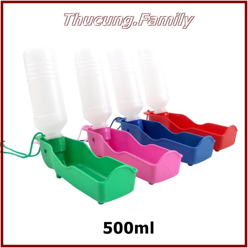 Bình nước uống di động cho CHÓ- MÈO. 500ml