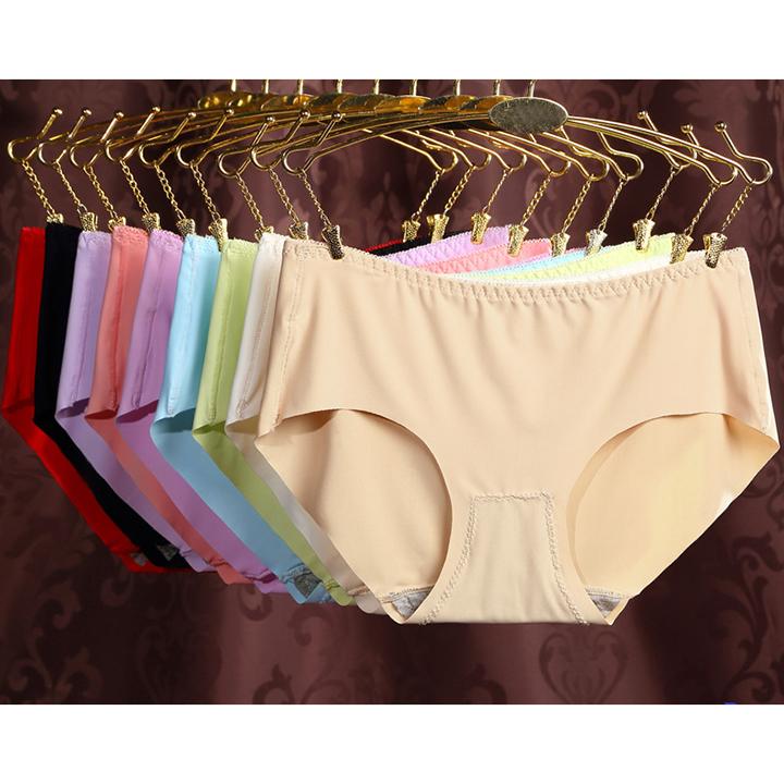 Combo 10 quần lót nữ Su chất thun lạnh không may viền