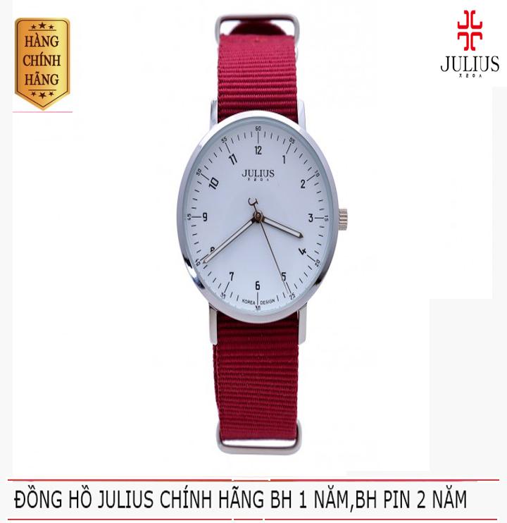 Đồng hồ nữ julius hàn quốc dây vải ja-914 ju1147
