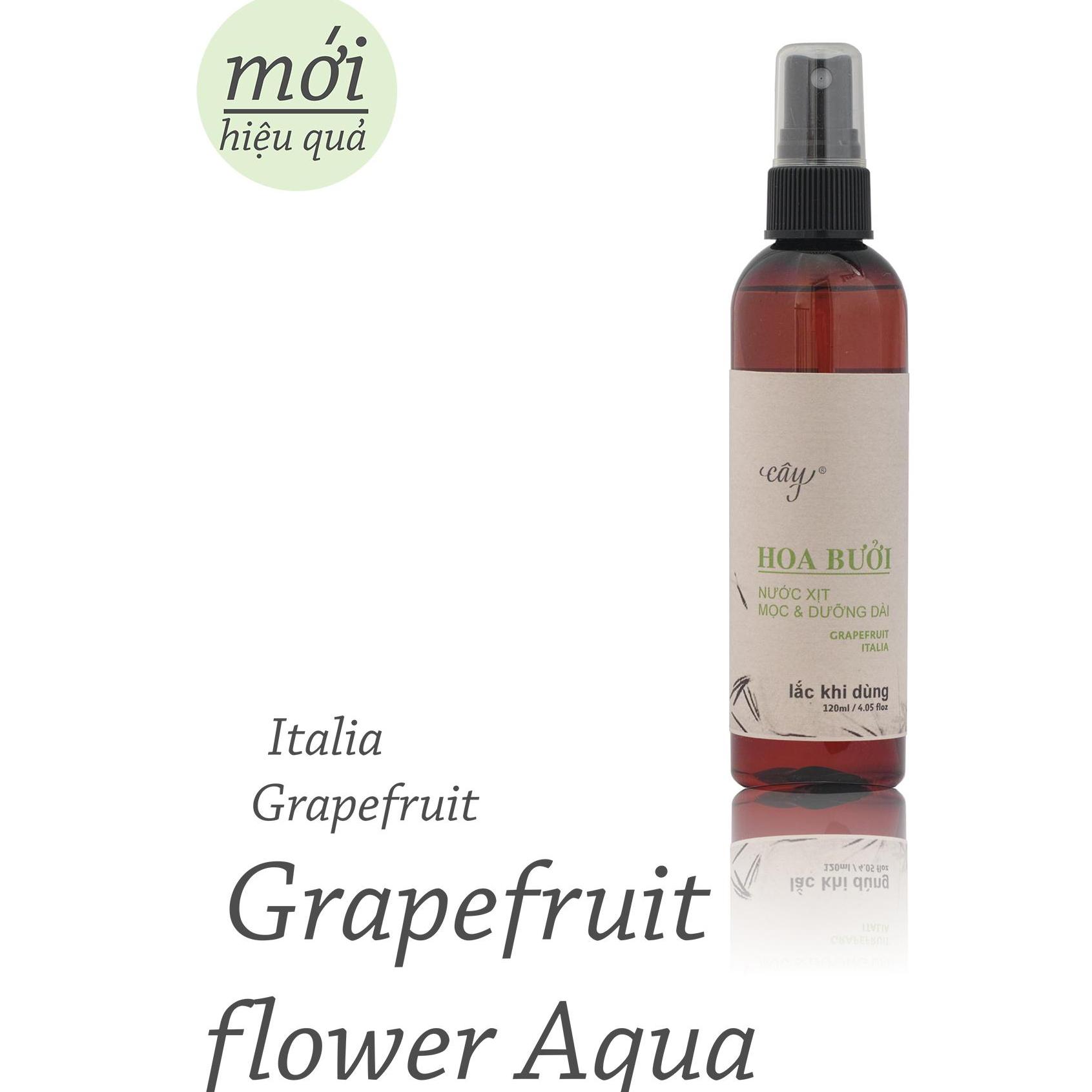Tinh dầu Hoa Bưởi dưỡng dài và dày tóc 120ml ( dạng nước xịt) - Tinh Dầu Cây Aromatherapy