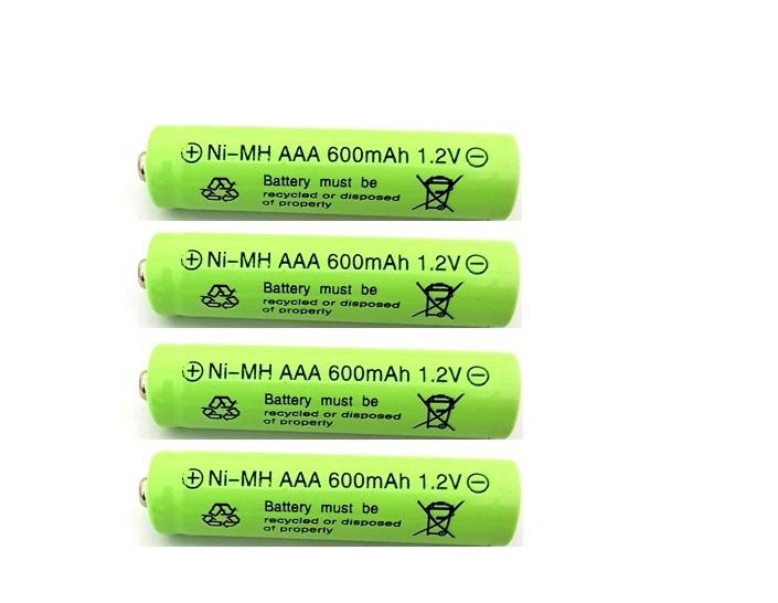 Vỉ 4 Viên Pin Đũa Sạc AAA Dùng Gắn Cho Đồ Chơi, Máy Ảnh, Đồng Hồ Treo Tường, Chuột Không Dây, Điều khiển Remote