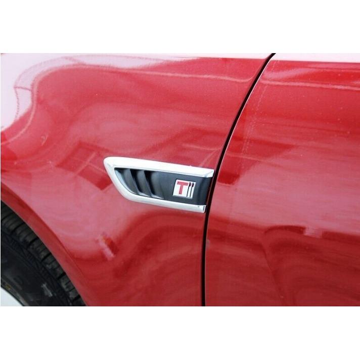 [HCM]Bộ 2 mang cá giả hốc gió dán sườn xe ô tô MC09