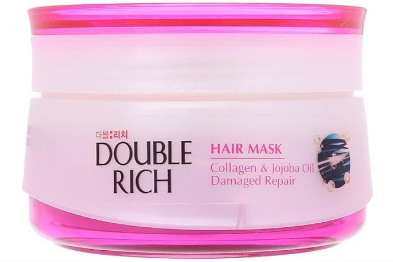 Kem ủ Double Rich Collagen và Jojoba oil Phục hồi tóc 150g Hồng nhập khẩu