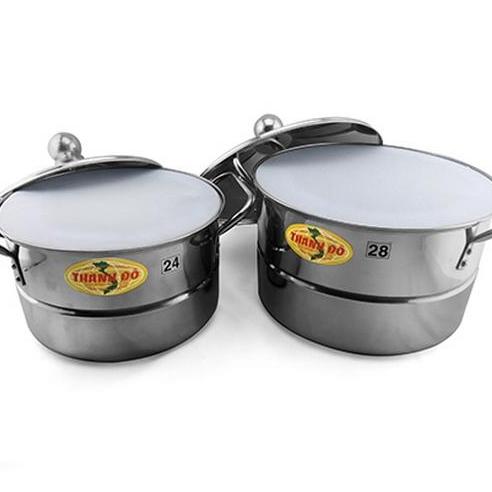 Banh cuon steamer pot set - Vietnamese Noi banh cuon - Stainless steel steamer