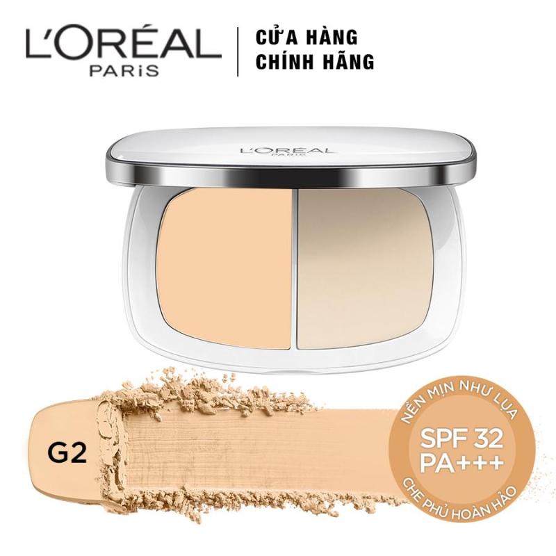 Phấn nền mịn da LOreal Paris True Match Two-Way-Cake 8g
