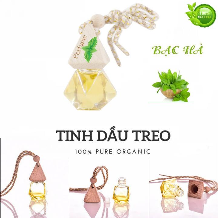 Lọ khuếch tán tinh dầu treo xe ô tô- Tinh dầu bạc hà