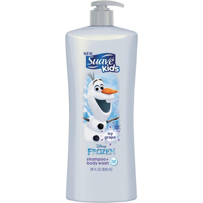 Sữa tắm gội suave kids frozen - icy grape - 828ml