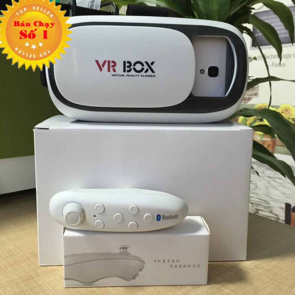 Kính thực tế ảo vr box 2019 - tặng kính đi đêm thời trang - kính thực tế ảo vr box 3d