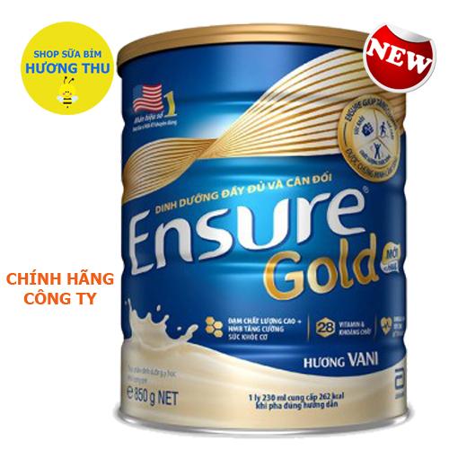 Sữa bột Abbott Ensure Gold với HMB hương Vanilla lon 850g