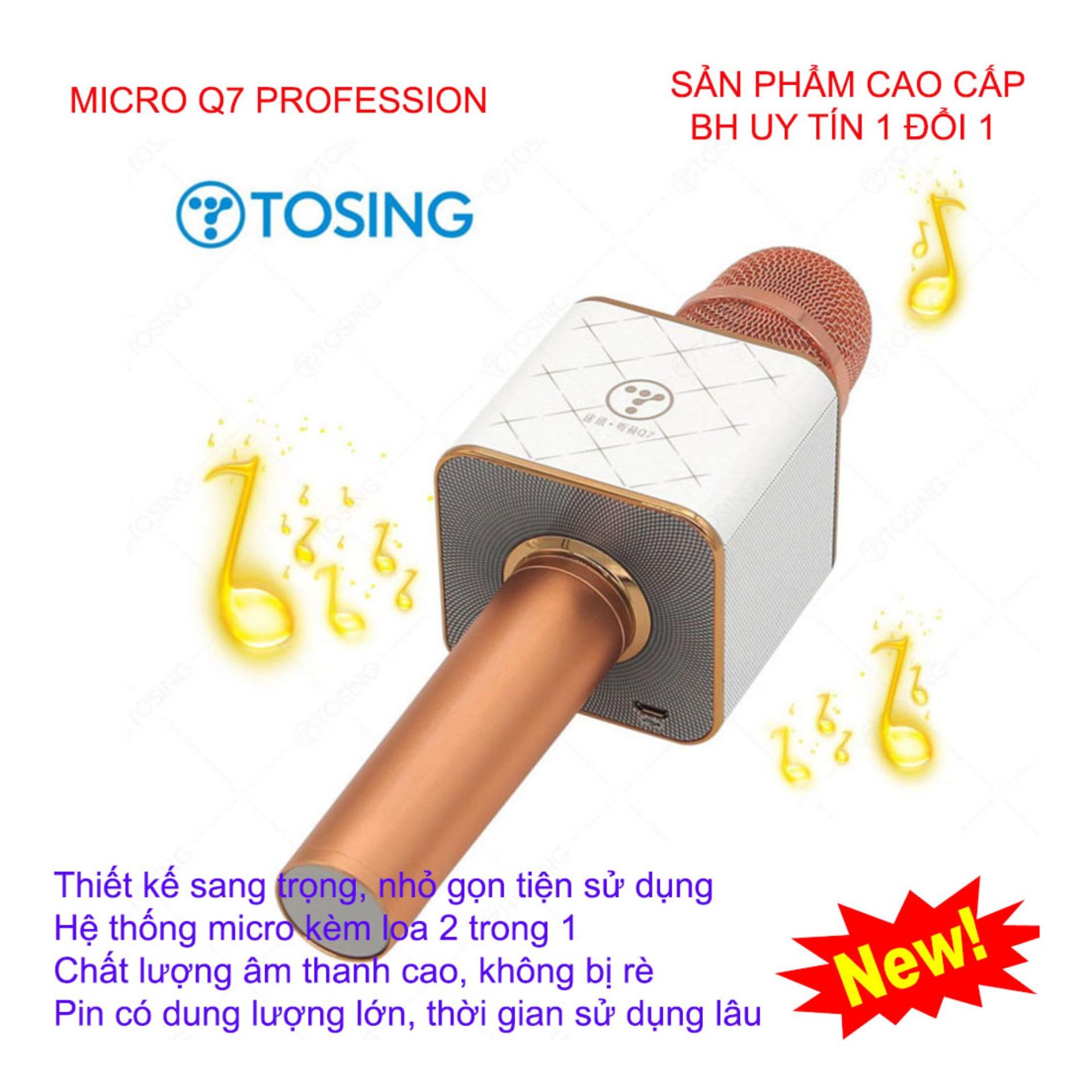 Microphone không dây cao cấp chuyên karaoke , Mich hat dien thoai - Mic hát karaoke hay nhất Q7 Cao Cấp, Siêu phẩm âm nhạc, hát cực đã M844 - Bh uy tín 1 đổi 1 bởi TechMart