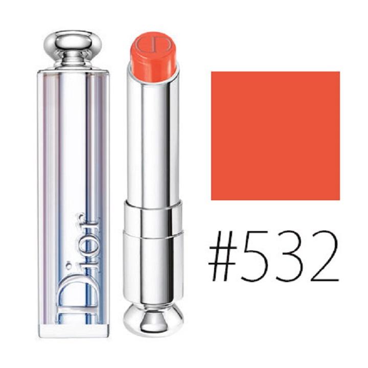 Son Dior Addict Lipstick No532 màu Đỏ cam nhẹ nhàng