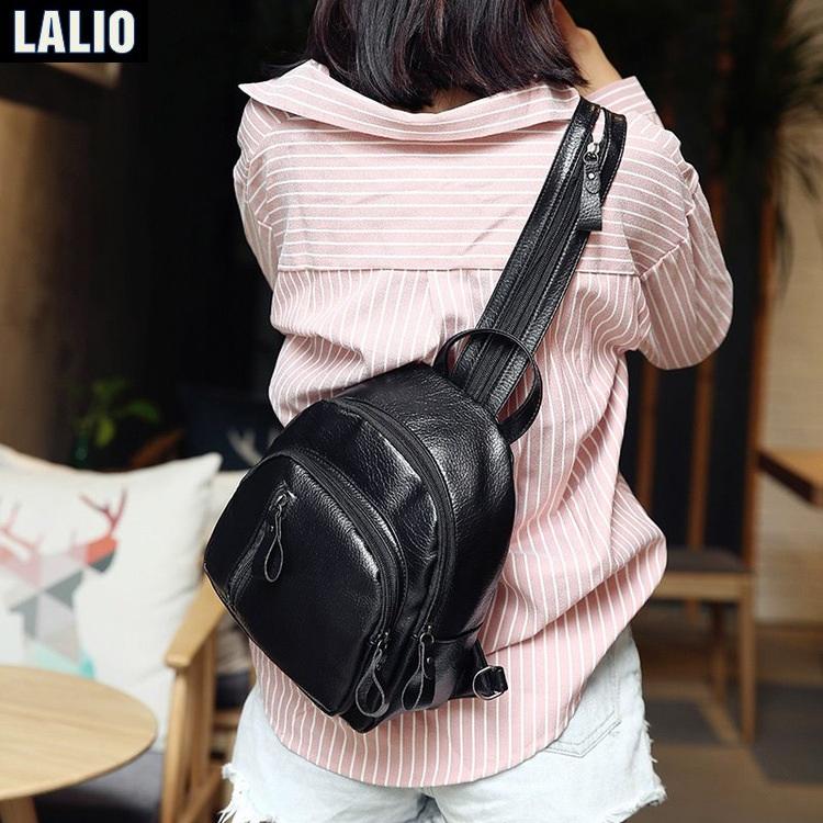 Balo nữ đa năng kết hợp túi đeo chéo Lalio LA048