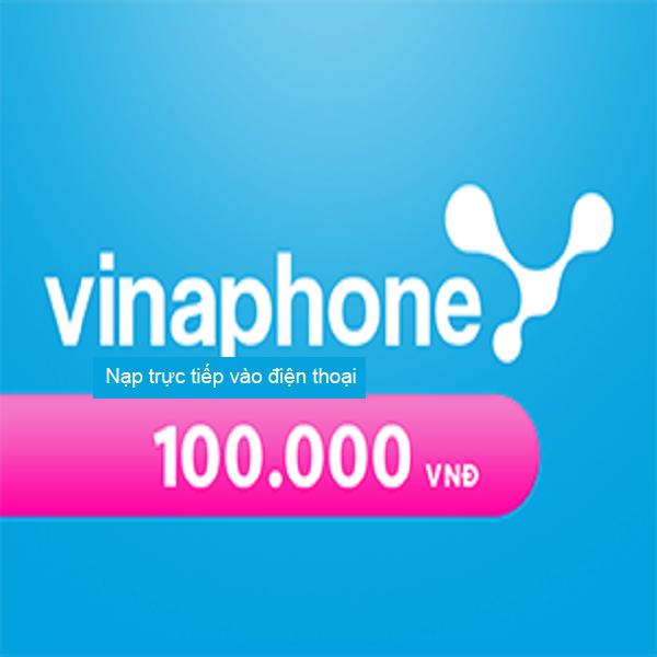 [HCM] THẺ CÀO Vinaphone 100.000 VNĐ & PHÍ CHUYỂN