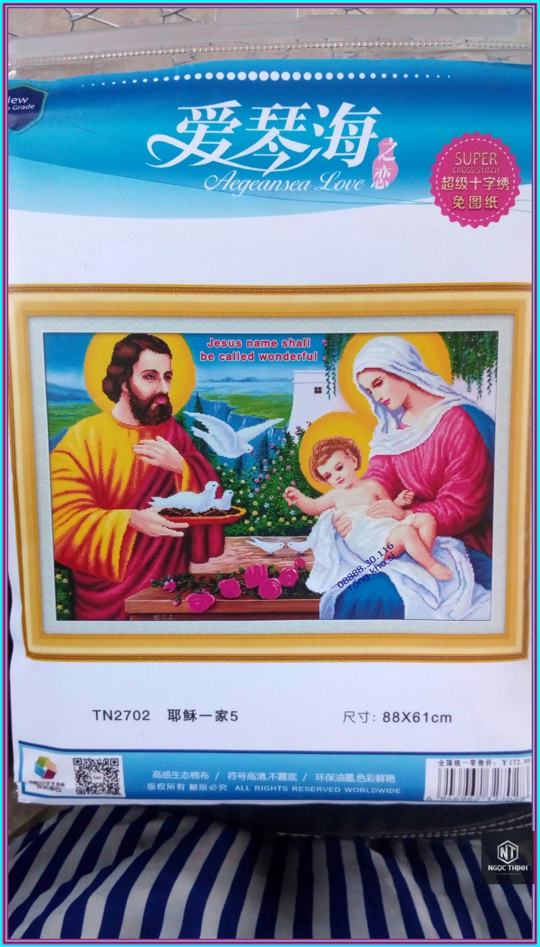 Tranh thêu chữ thập chúa TN2702-Siêu thị tranh thêu