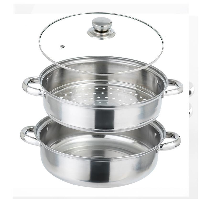 Kết quả hình ảnh cho nồi hấp 2 tầng size 28cm