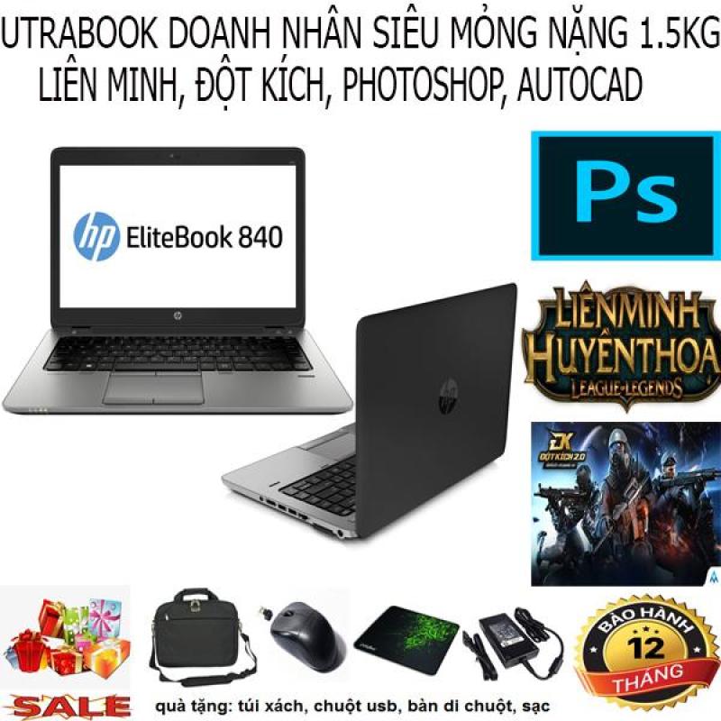 Siêu Phẩm Utrabook Mỏng Nhẹ cao cấp-HP EliteBook 840 G1 ( i5-4300U, ram 4GB, HDD 250GB, VGA on Intel HD 4400, màn 14″ HD)