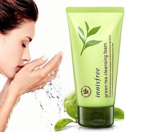Sữa rửa mặt chiết xuất trà xanh INNISFREE (150ml).