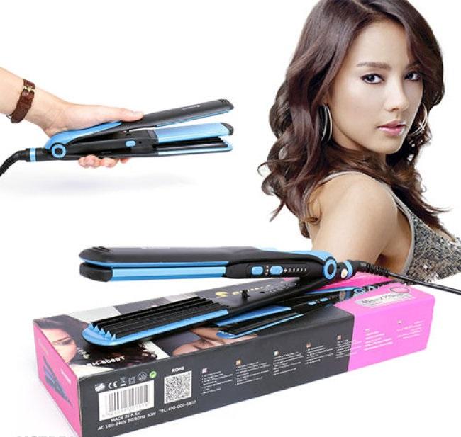 Máy duỗi bấm tóc shinon 2 in 1 shinon sh-8089t