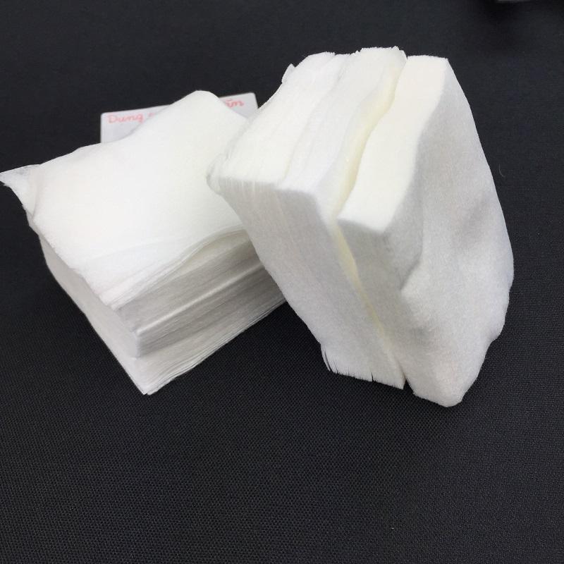 Bông Cotton 1200 Miếng Tẩy Trang, Lau Mực Khi Phun Xăm