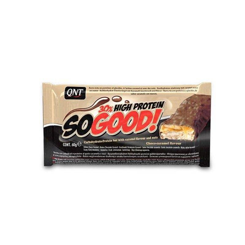 Thực phẩm bỗ sung QNT So Good Protein Bar vị Socola (15 thanh) nhập khẩu