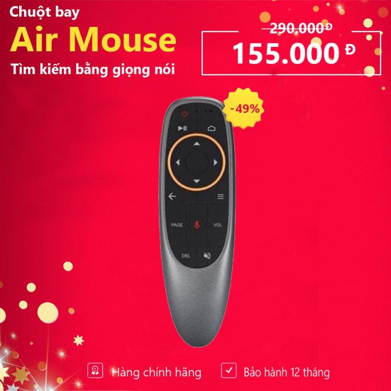 Chuột Bay, Điều Khiển TV Tìm Kiếm Bằng Giọng Nói Air Mouse Remote Voice G10 / Q6 / V1
