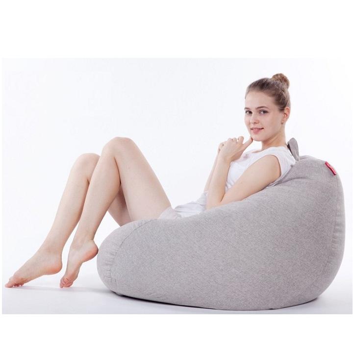 Ghế lười hình quả lê hạt xốp kích thước 80 x 90cm