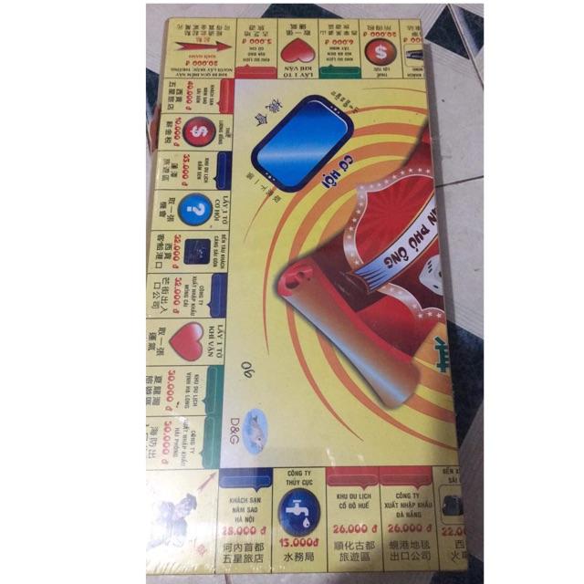 Bộ cờ tỷ phú hộp nhựa cỡ to