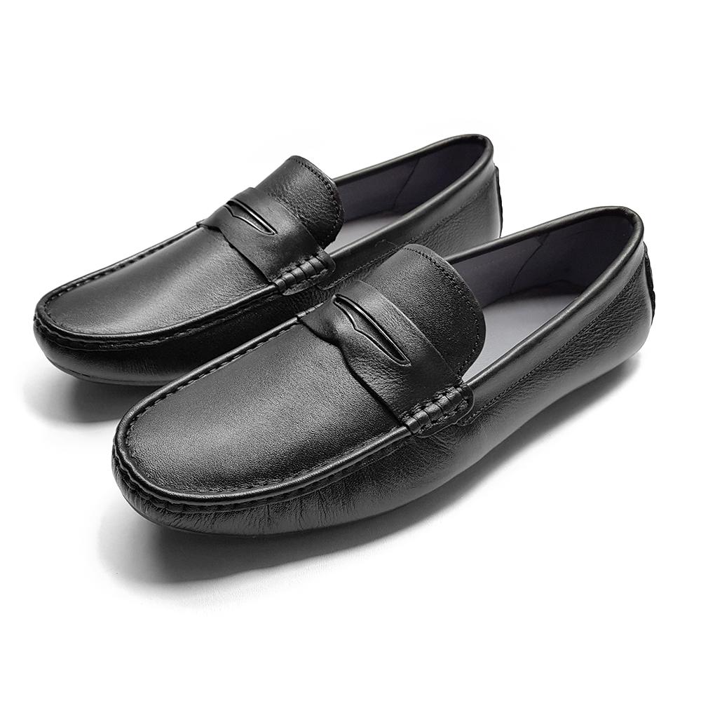 Giày lười nam da bò nguyên tấm cao cấp nhập khẩu italy ensado gm67dlg