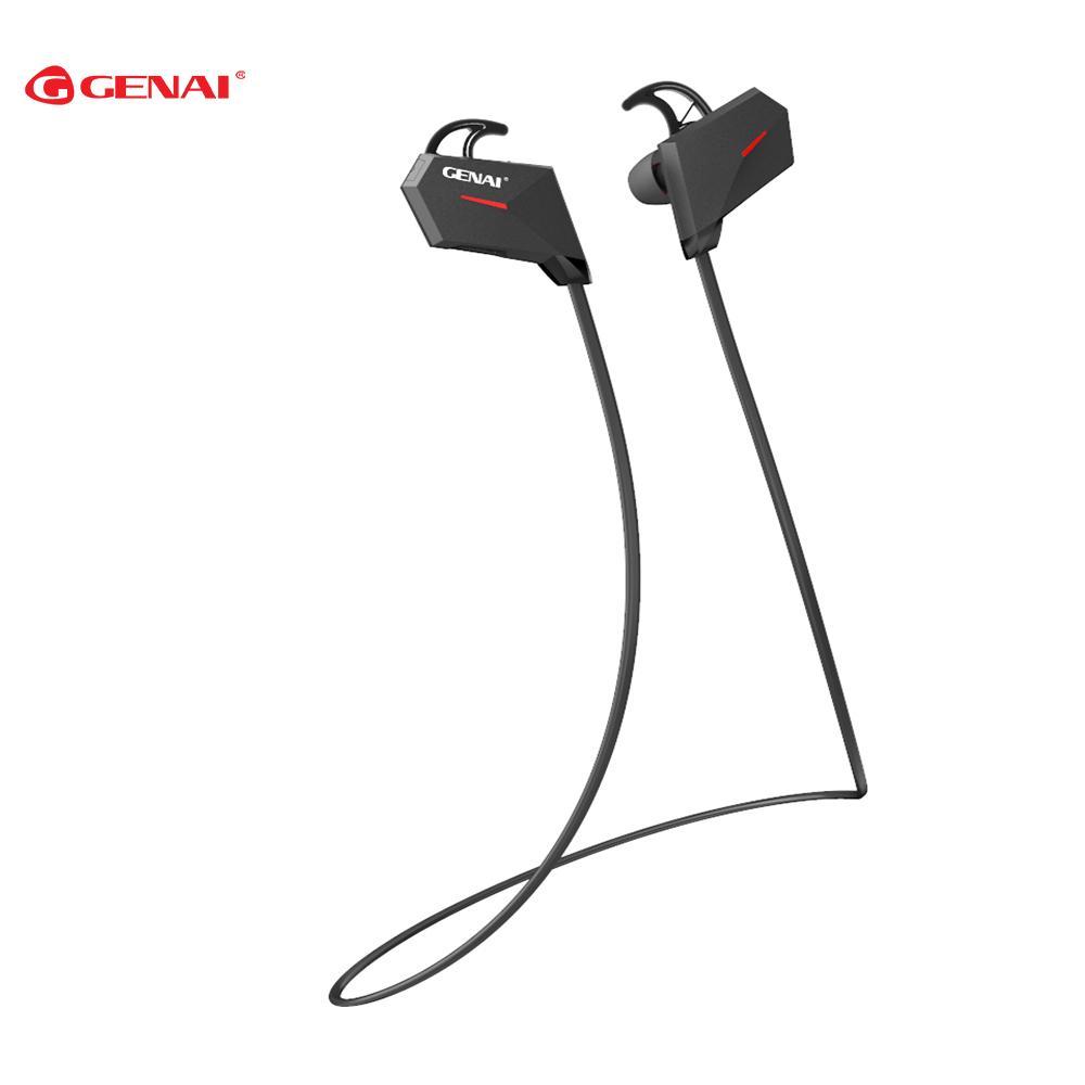 Tai Nghe Bluetooth GENAI SPORT 7, Kiểu dáng vòng cổ thể thao, cá tính - Hãng phân phối chính thức