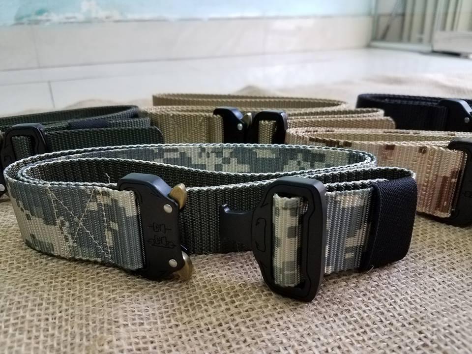 Dây nịt lính Mỹ cobra chất lính màu xám acu cát sa mạc