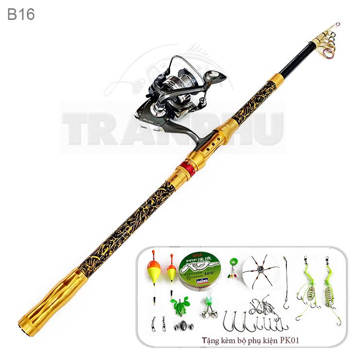 Bộ cần câu shimano nexus vàng máy cl7000