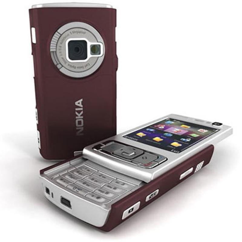 Nokia N95 2G Nắp Trượt  Hàng Xách Tay(Main zin) .Kèm Pin sạc Theo Máy