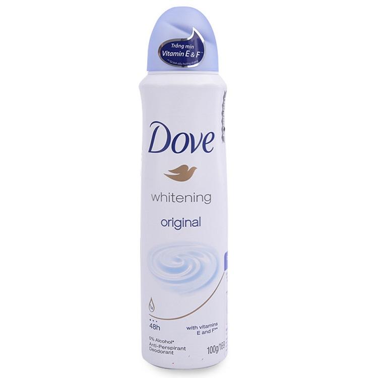 Xịt khử mùi Dove Original chai 100ml