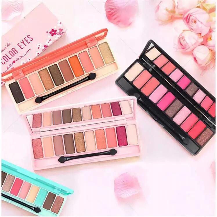 Bảng phấn mắt 10 màu lameila play color eyes