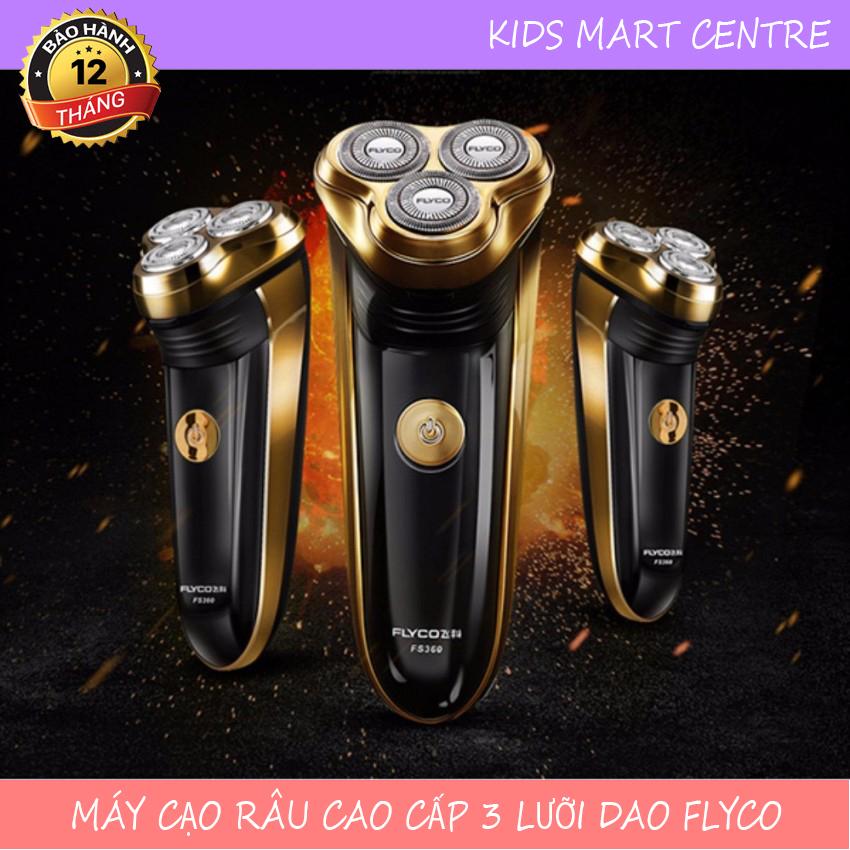 Máy cạo râu cao cấp 3 lưỡi dao flyco fs-360