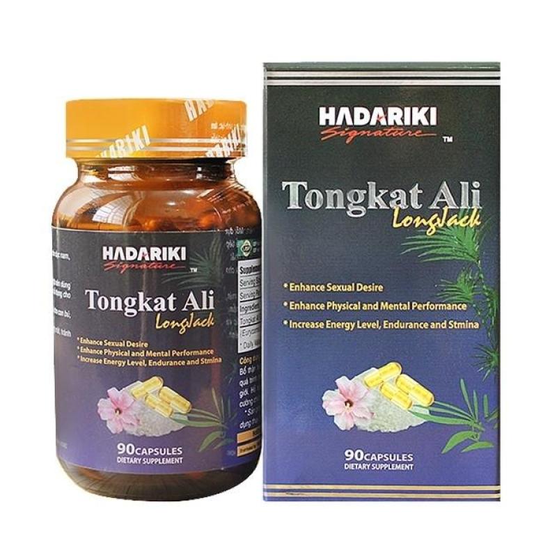 Hadariki Signature Tongkat Ali 500mg giúp tăng cường Testosterone nội sinh nam