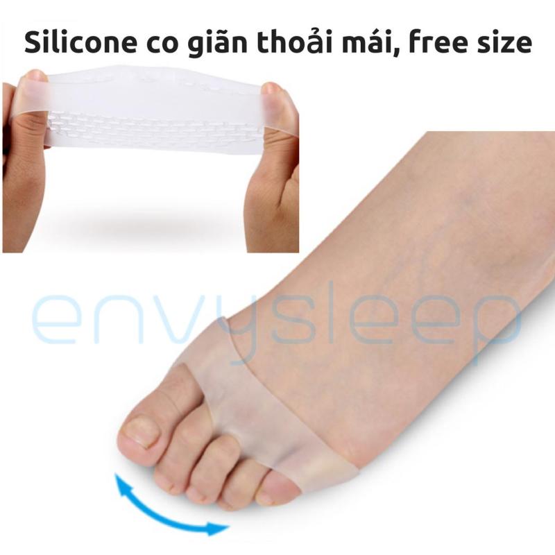 Silicon Envysleep chống chai, giảm đau các ngón khi mang giày bít, giày búp bê, giày thể thao, size 35-38