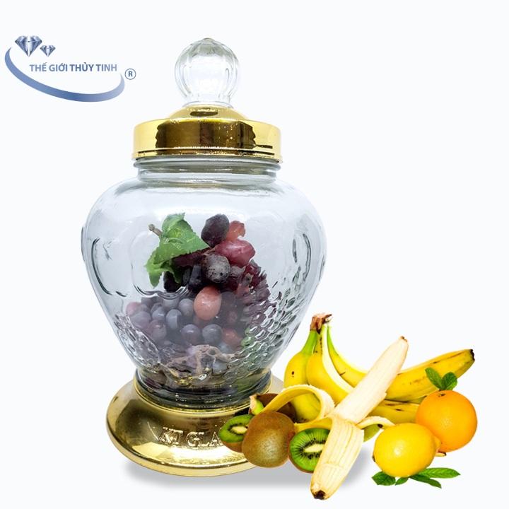 Bình Thủy Tinh Ngâm Rượu Sâm 3.5 Lít