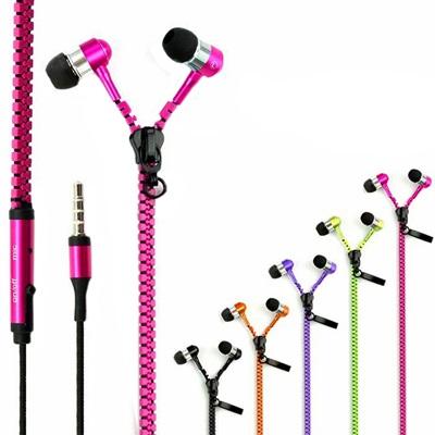 Tai nghe nhét tai có khóa kéo chống rối Zipper