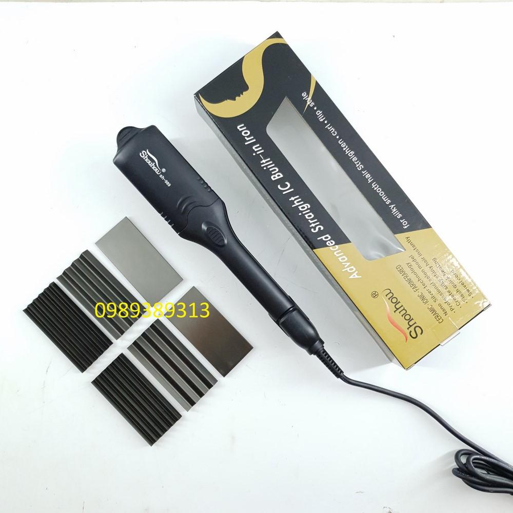 Máy bấm tóc thay bản dập xù - duỗi tóc Shouhow sh-989 Chuyên Nghiệp