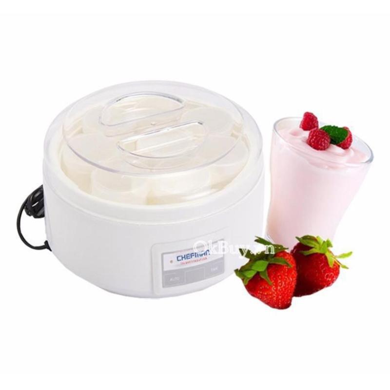 Giá bán Máy làm sữa chua chefman + Tặng Kèm 16 Cốc Đựng Sữa Chua / May U Sua Chua Loai Nao Tot-Bi Quyet Lam Sua Chua Ngon-Mua ngay máy làm sữa chua CF301, thiết kế nhỏ gọn, giúp bạn dễ dàng làm được những cốc sữa chua thơm ngon nhất. BH uy tín 1 đổ