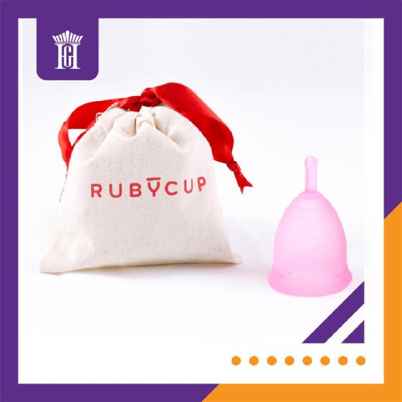Cốc nguyệt san Ruby Cup, UK (màu Hồng Size M) - Hàng nhập khẩu chính hãng, phân phối độc quyền bởi Công ty Hoàng Gia -  Ruby Cup Medium Pink nhập khẩu