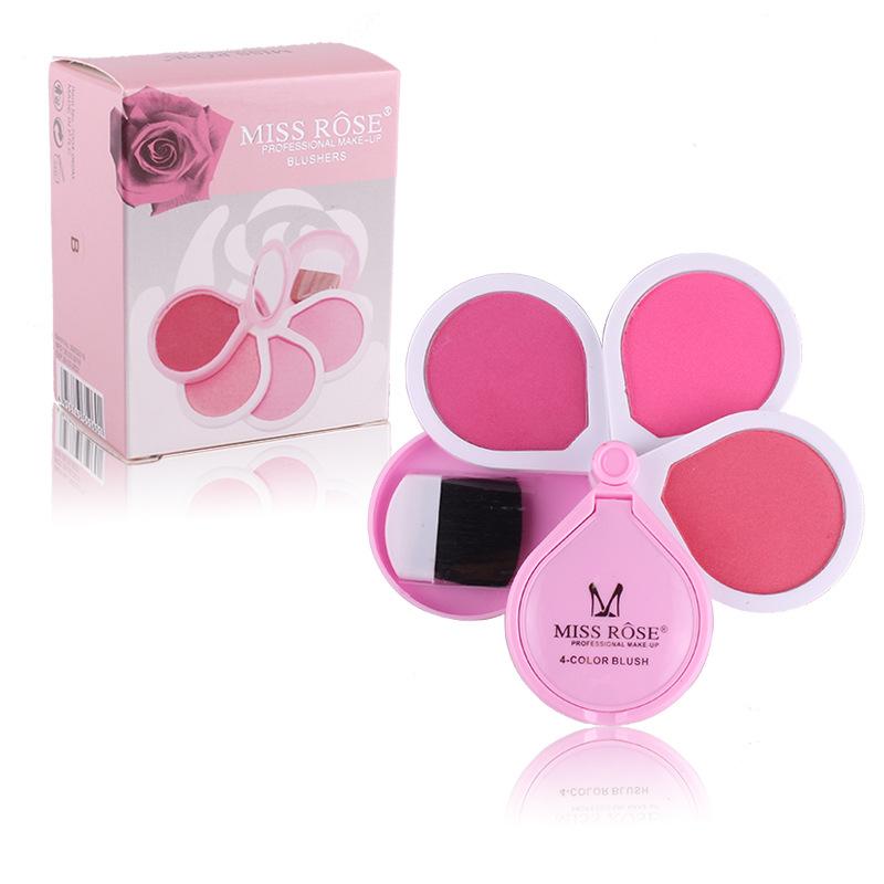 Phấn má hồng 4 màu Miss Rôse