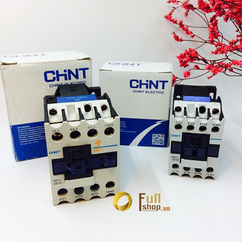 Khởi động từ - contactor 12a chint nc1-1201