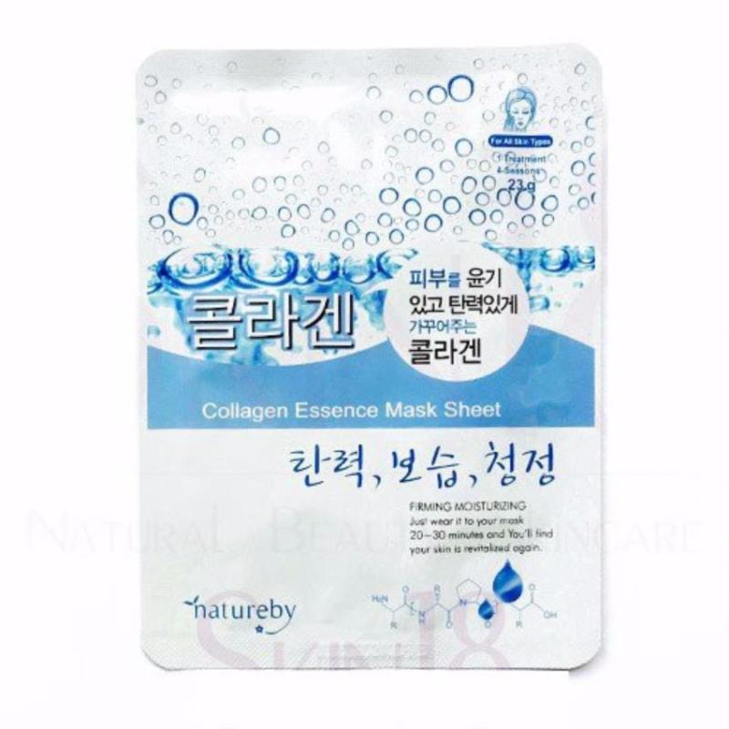 Mặt Nạ Bọt Biển Dưỡng Trắng Da NATUREBY HÀN QUỐC (1 bịch 10 chiếc )