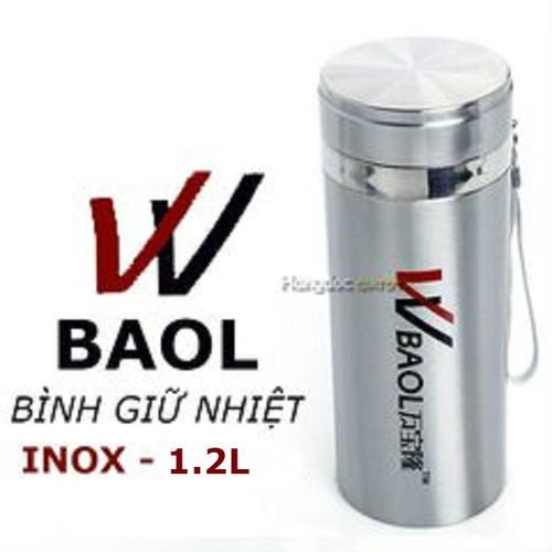 Bình giữ nhiệt inox cao cấp Baol 800ml