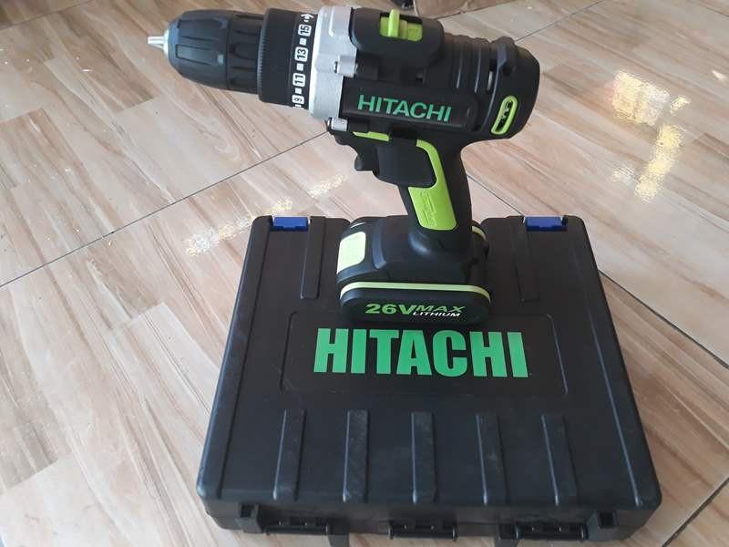 Máy khoan pin 26v Hitachi