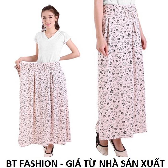 Váy Chống Nắng (Loại Tốt) 2 Lớp + 2 Mặt, Có Túi Tiện Lợi - BT Fashion - Giao màu ngẫu nhiên (VCN04)