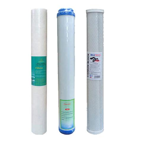 Bộ sản phẩm 3 lõi lọc 20inch