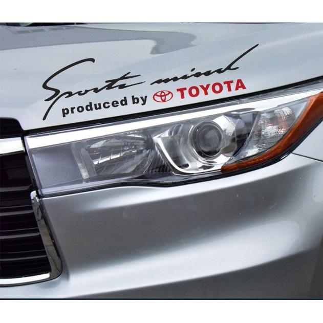 [HCM]Tem Sport Mind dán capo xe ô tô